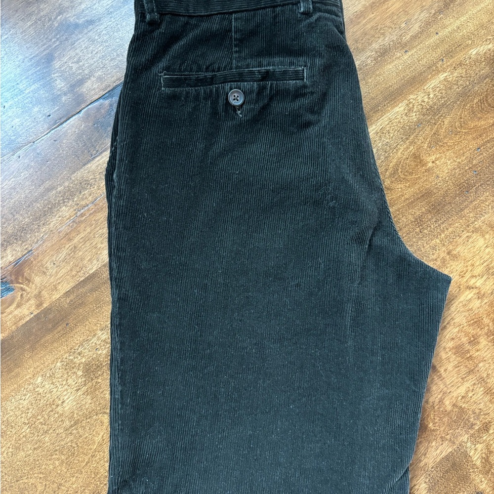 Men's Dark Brown Corduroy Pants